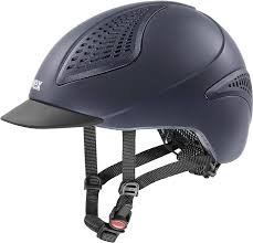 uvex exxential II - Lätt Ridhjälm med Optimal Ventilation - Blå Matt