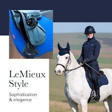 LeMieux Dressyr Sadeldyna – Ridutrustning för Hästar