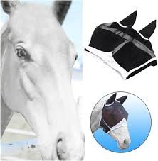 Antiflugmask för Häst - Bekväm Öronskydd