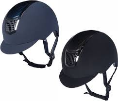 HKM Carbon Professionell Ridhjälm Svart 53–55 cm