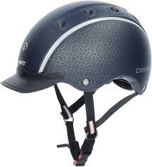 Casco Ridhjälm Barn Choice Blå Metallic S (52-56 cm)
